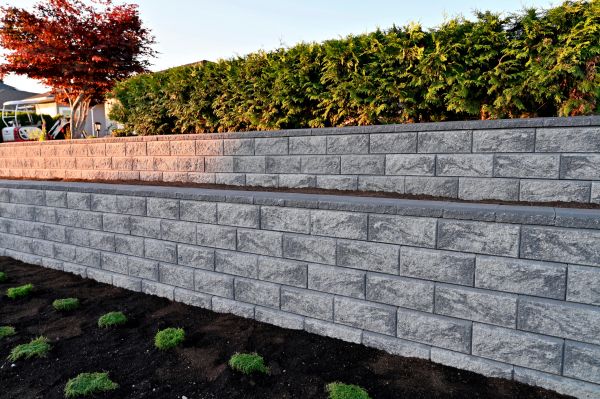 Concrete Retaining Wall Installation in Portland