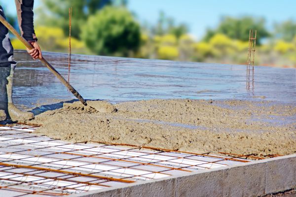 Cement Slab Laying in Portland