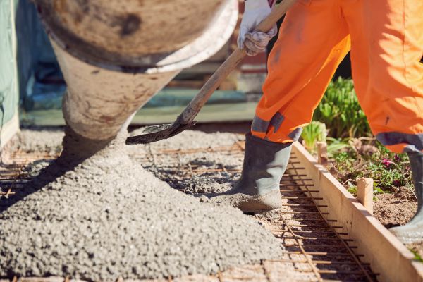 Poured Concrete Installation in Portland