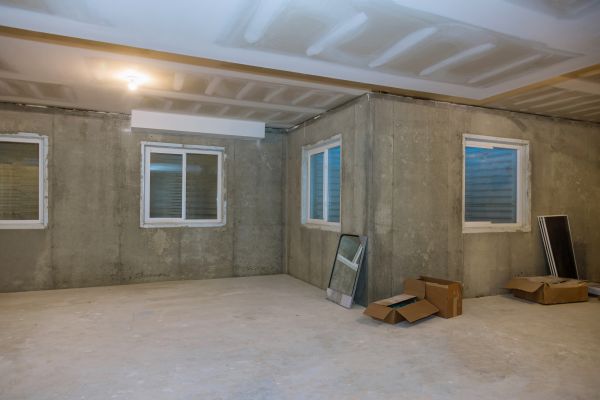 Basement Concrete Installation in Portland