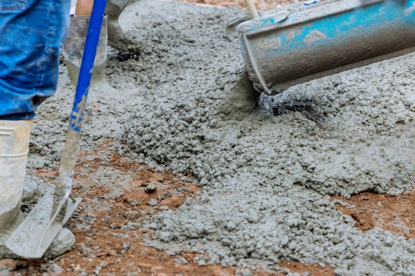 Barn Concrete Pouring in Portland