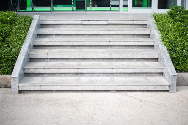 Cement Steps Installation in Portland