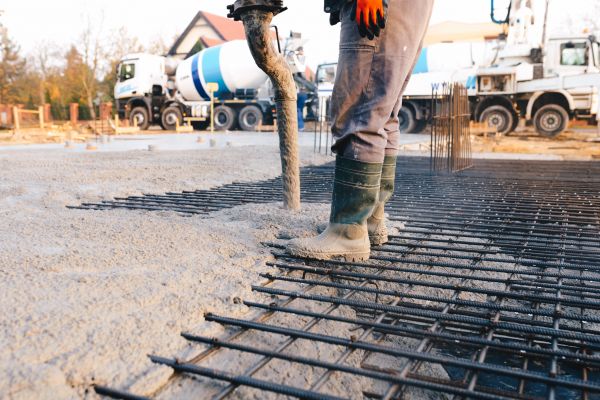 Poured Foundation Installation in Portland