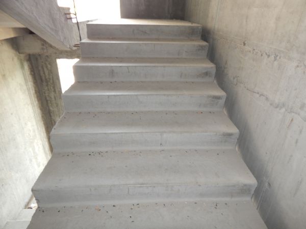 Poured Stair Construction in Portland