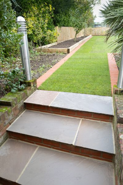 Backyard Steps Installation in Portland