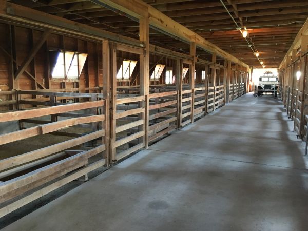 Barn Slab Construction in Portland