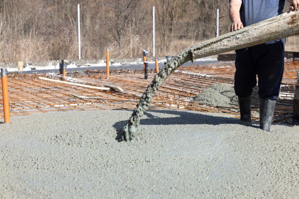 Pole Barn Slab Pouring in Portland