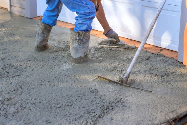 Driveway Slab Construction in Portland