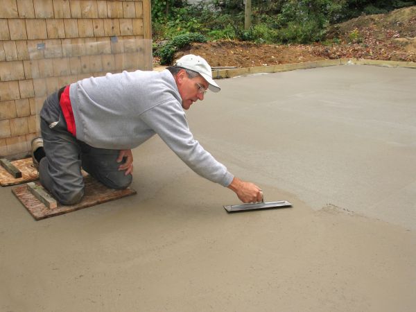 Flat Concrete Installation in Portland