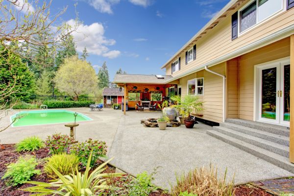 Pool Area Concreting in Portland