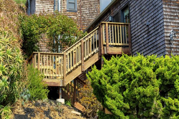 Patio Stair Installation in Portland