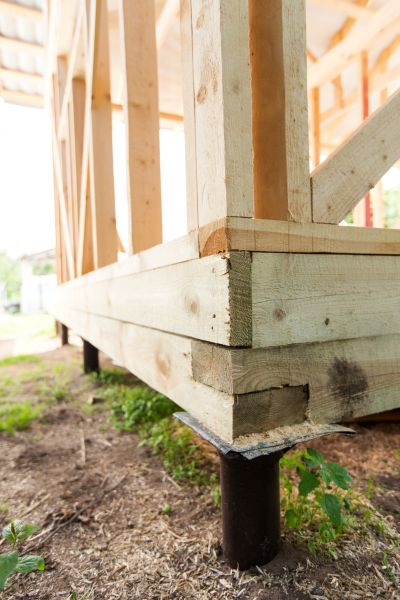 Barn Footing Construction in Portland