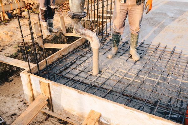 Foundation Concrete Pouring in Portland
