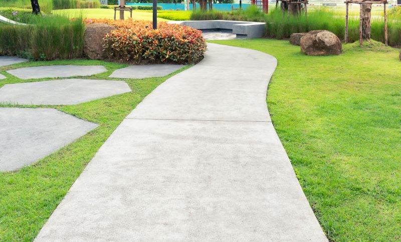Cement Pathway Installation