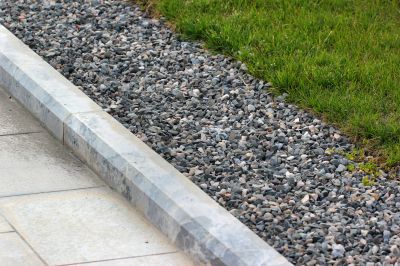 Lawn Curbing Installation